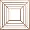 Ekena Millwork Raven Wood Fretwork Pierced Ceiling Medallion, Wood (Paint Grade), 38"OD x 14"ID x 3/8"T CMWP38X38X0375RAMF - alternate 1